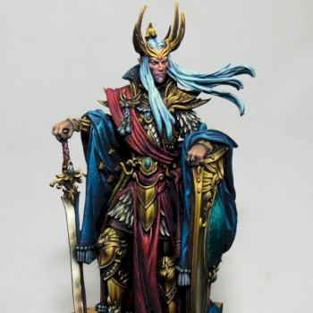 ETERNAL, HIGH ELF KING- GURA RESIN KITS by Mihausz