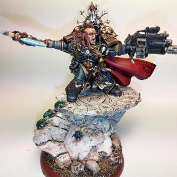 Krom Dragongaze converted for use in 30k HH by Sotirios