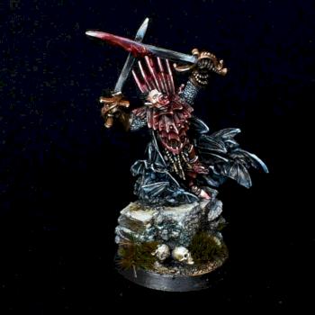 Konrad Von Carstein, Vampire Lord by warhamsterpainting