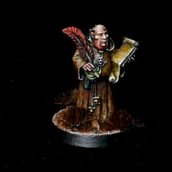 Warhammer 40k Inquisition - Scribe Henchman by warhamsterpainting