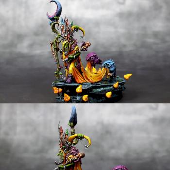 Skragrott the Loonking - Gloomspite Gitz by NJM