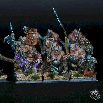 Warhammer Ogres by warhamsterpainting