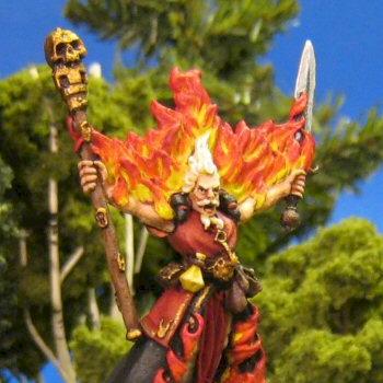 Empire Fire wizard, pyromancer by orcyboy