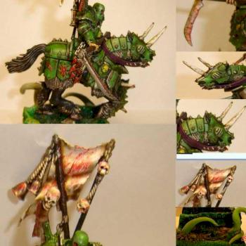 Warlord of Nurgle - Chaos warhammer by DomenicoS