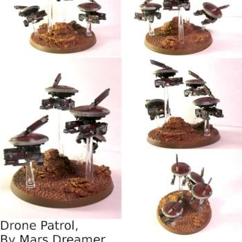 Tau Gun Drones by Mars Dreamer