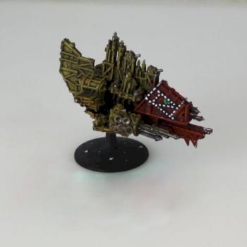 Terror Ship Battlefleet Gothic by zorgg