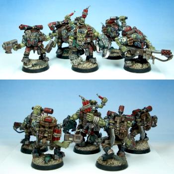 Ork Kommandos by numbat