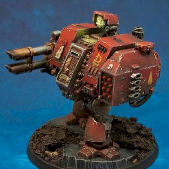 Blood Angels Dreadnought by Eggroll