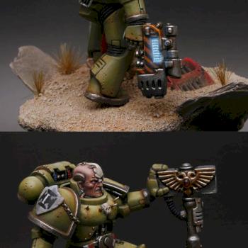 Sons Of Medusa Space Marine2 closeup by BuzZin