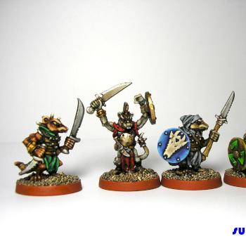 Advanced Heroquest skavens by superjavix