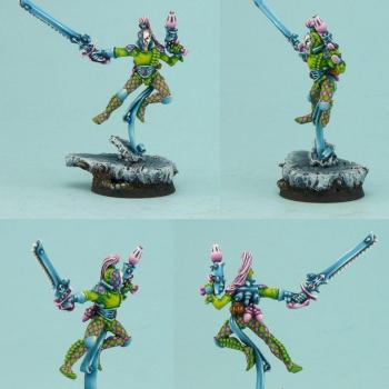 WH 40K Eldar Harlequin by Toffgd