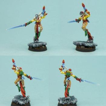 WH 40K Eldar Harlequin by Toffgd