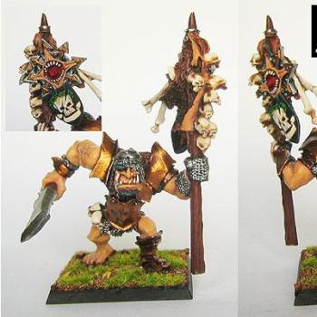 Chaos Ogre Standard Bearer by Palocles