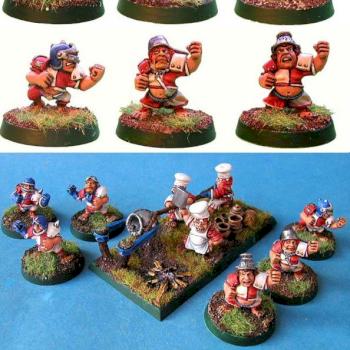 Blood Bowl Halfling Team 3.ed by traveller