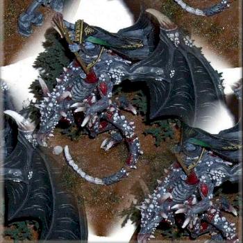 Zacharias the Everliving on Zombie Dragon by Khorne