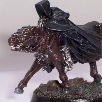 Mounted Ringwraith by brainiac