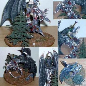 Zacharias the Everliving on Zombie Dragon by Khorne