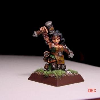 Margara, Dwarf Mage by Stern Kestrelman