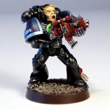 Deathwatch Marine Repost by GraveRobber