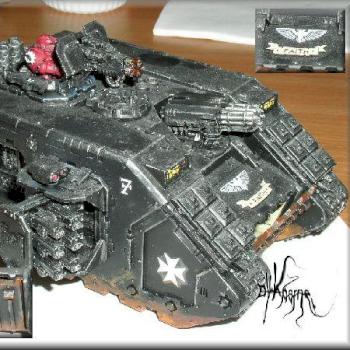 Black Templars Land Raider Crusader by Khorne