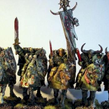 Chaos Knights of Nurgle by Sorax