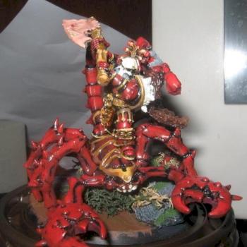 Khorne Lord on Juggernaught by Dark pheonix