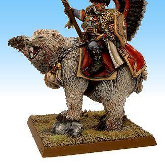 Warhammer Tsar Boris of Kislev on Bear by funkyyuzzam