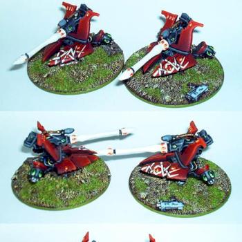 Eldar Bright Lance Grav-Platforms by Scottdsp748