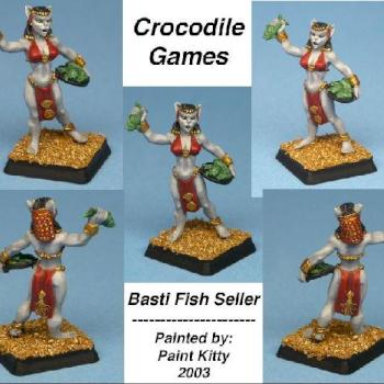 Basti Camp-Follower Fish Seller by Paint Kitty