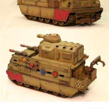 Ork super battlewagon by Spanky