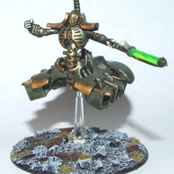 Necron Destroyer Lord by Kane