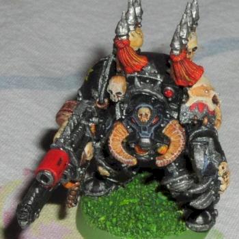 Chaos Space Marine Terminator (Black Legion) by M. D. Van Norman