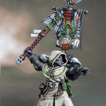 Dark Angels Asmodai Interrogator Chaplain by bevulf