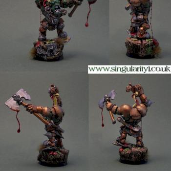 Ork Warboss, Grimgor Ironhide by singularity