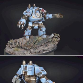 Dreadnought Contemptor Relic by Adeptus Painter