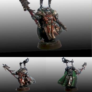 Dark Angels Chaplain-Interrogator Seraphicus by Rivet