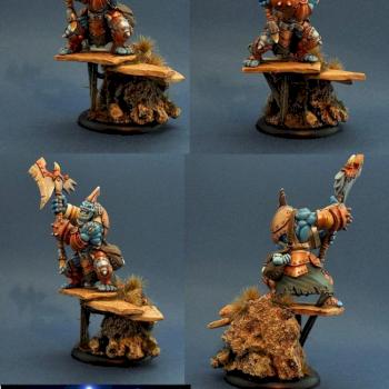 Troll Axer, Trollblood Light Warbeast by singularity