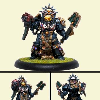 Space Marine Chaplain (2013) by bapfometh