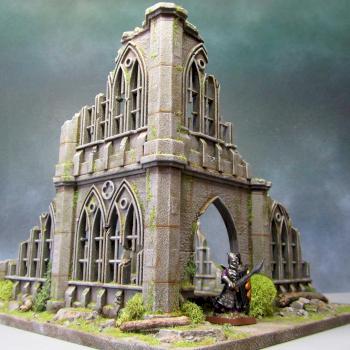 Medieval Gothic Ruins by tcraft