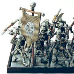 Skeleton Regiment by steeldragon