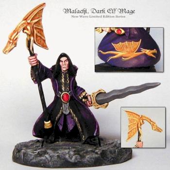 Malachi - Dark Elf Mage by Honza