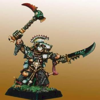 Skaven Warlord (ex Queek the Head-taker) for WFB by Mahon