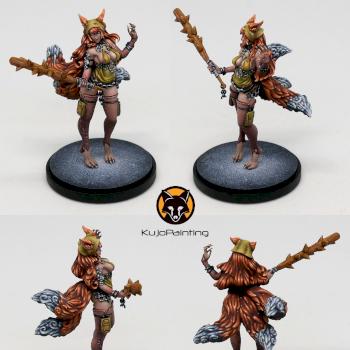 Kingdom Death - Ringtail Vixen by KujoPainting