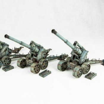 Death Korps of Krieg heavy artillery by petran