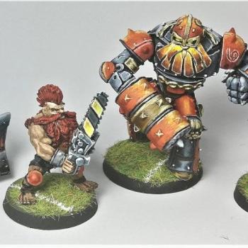 Special characters from Bloodbowl Dwarf Team (Iron Golems) by dhdiez