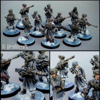 Svargan Shock Soldats / Valhallan Imperial Guard by Rätti