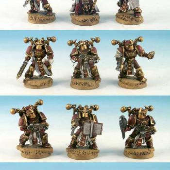 Pre heresy Thousand Sons marines by Morthai