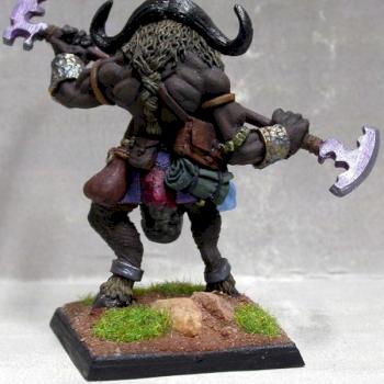 Cape Buffalo Minotaur by Sand Rat