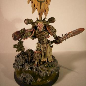 Nurgle Chaos Marine General by Archer