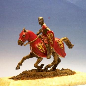 Knight on horseback by StillLifeMiniatures